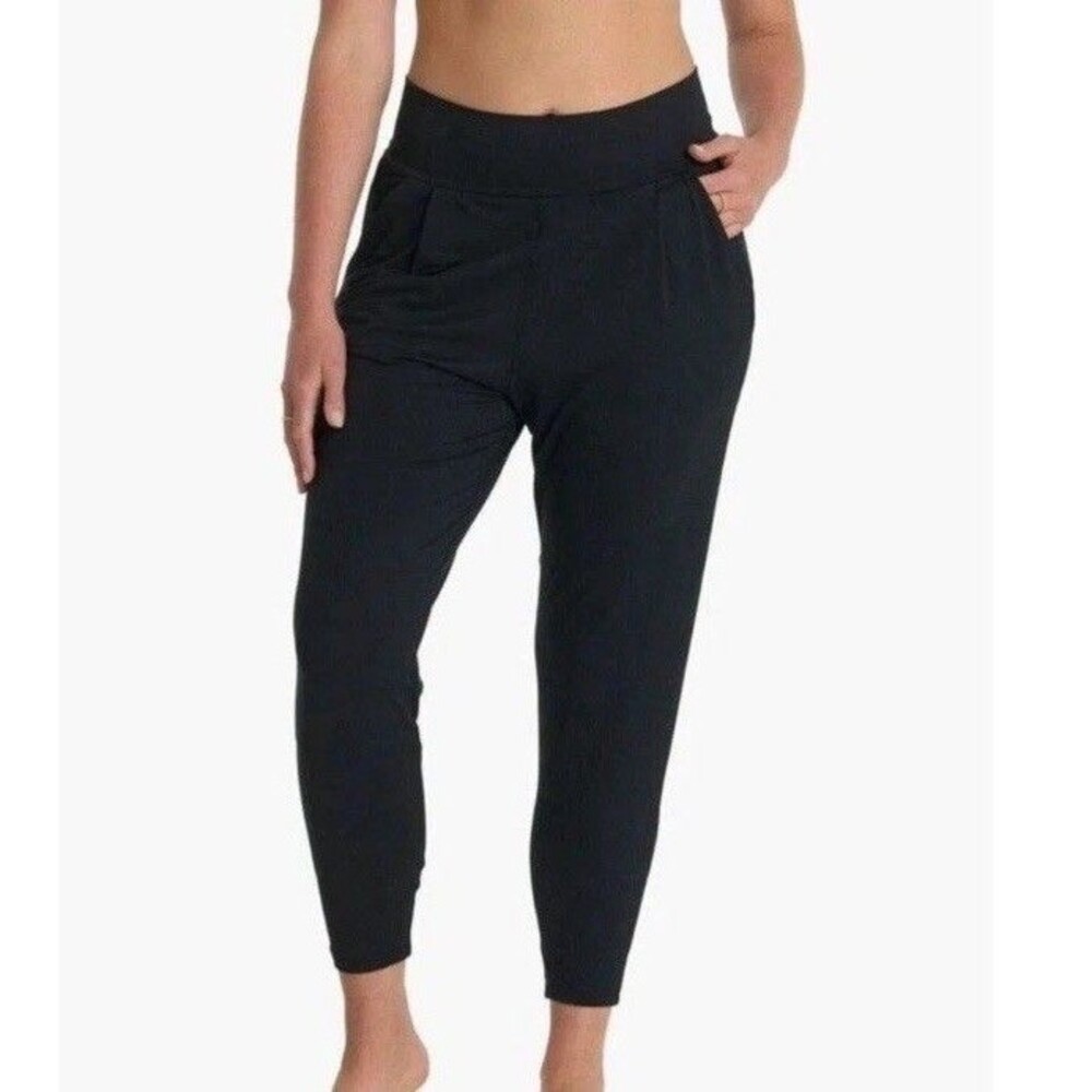 Vuori Lux At Ease Harem Jogger Pants Women's Sz M Black